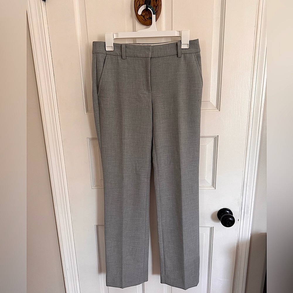 Talbots Women's Gray Straight Leg Pants